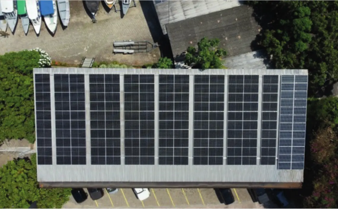 Projeto de energia solar Alegra Náutica